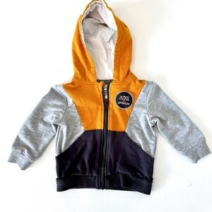 Tommy Bahama Boys  Size 12m Full Zip Hoodie "ALWAYS CHOOSE THE ADVENTURE" Read